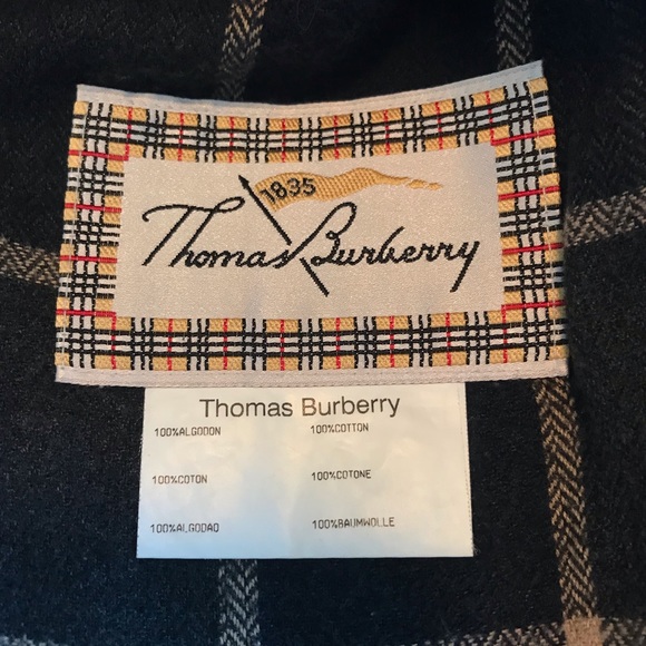 Navy Burberry jacket - Picture 8 of 8